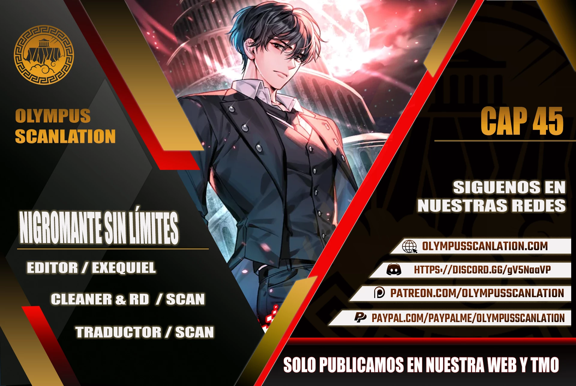 Nigromante sin limites > Capitulo 45 > Page 01